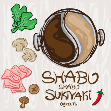 shabu sukiyaki nesneleri