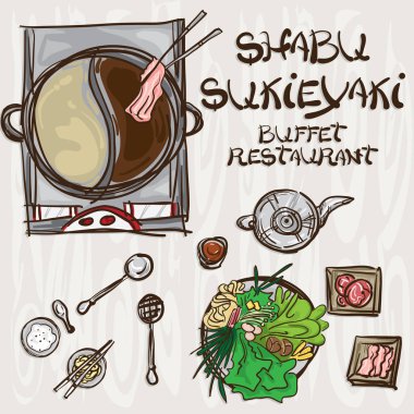 shabu sukiyaki nesneleri