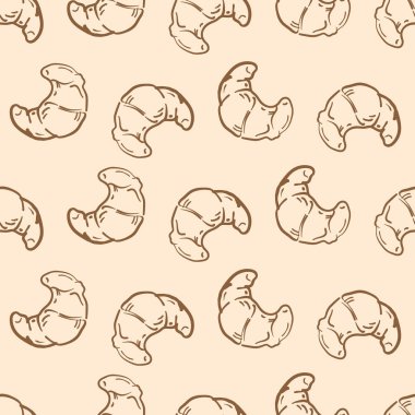 desen yiyecek ekmek kruvasan