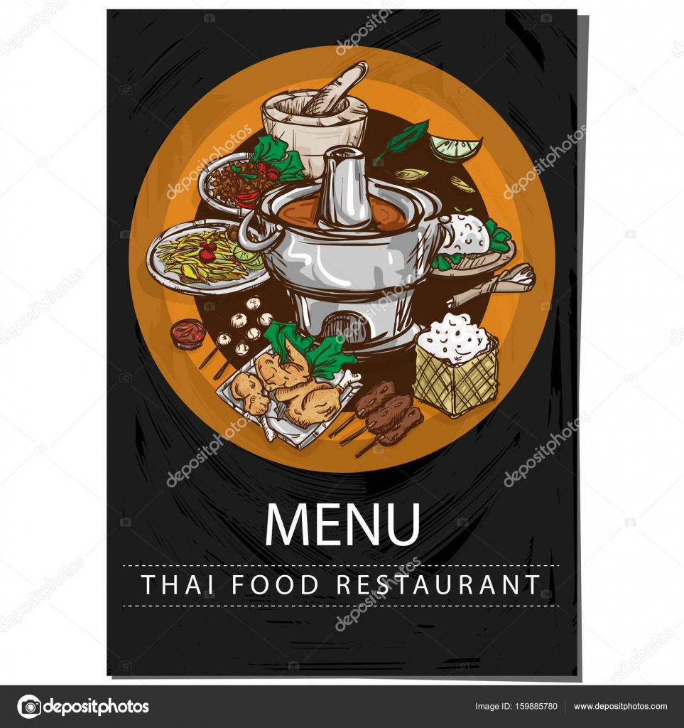Thai küche Stockvektoren, lizenzfreie Illustrationen   Depositphotos