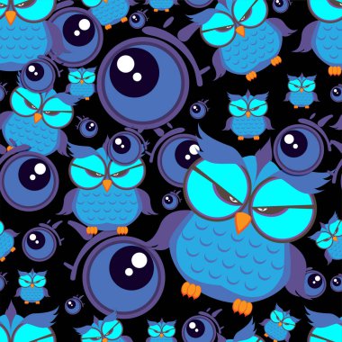 desen baykuş grafik çizgi film karakteri