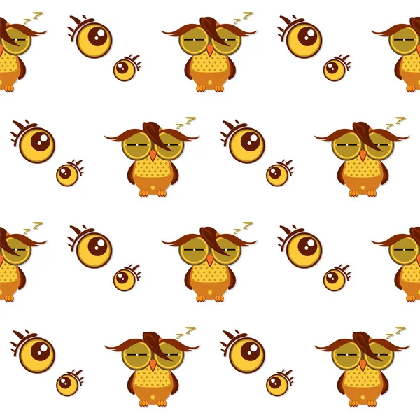 desen baykuş grafik çizgi film karakteri