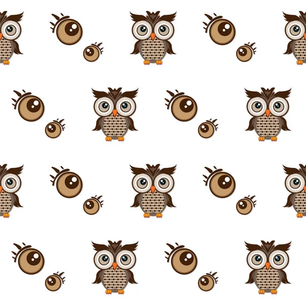 desen baykuş grafik çizgi film karakteri