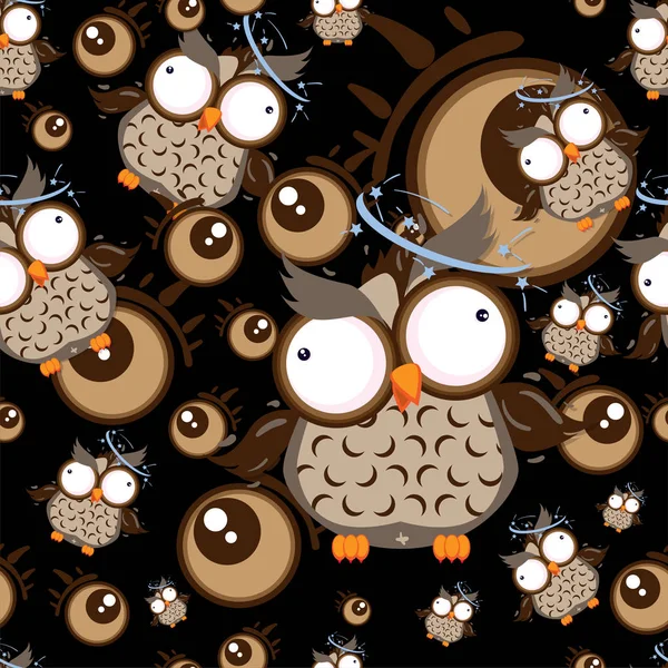 desen baykuş grafik çizgi film karakteri