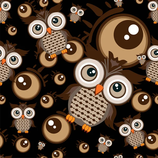 desen baykuş grafik çizgi film karakteri