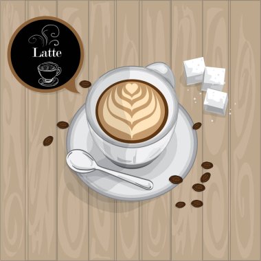 Kahve Kupası kahve grafiği