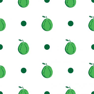 desen guava grafik meyve