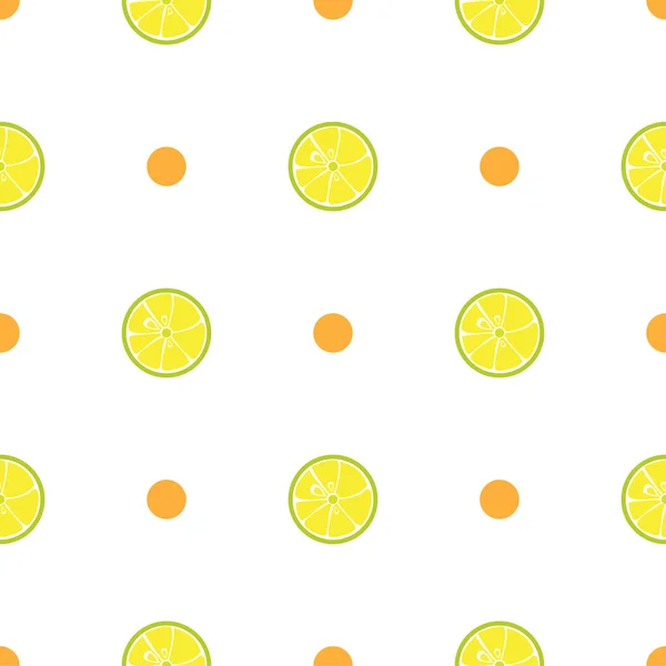 Pattern Lemon Graphic Background — Stock Vector