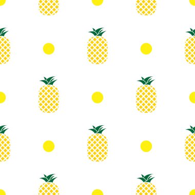 desen ananas grafik arka plan