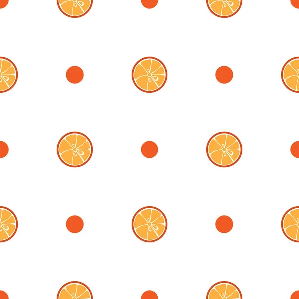 Motif Orange Fond Graphique — Image vectorielle