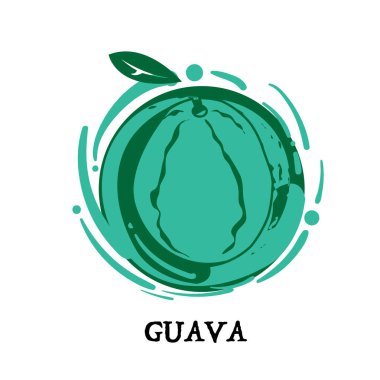 meyve guava grafik öğesi tasarım anahtar görsel simgesi simgesi