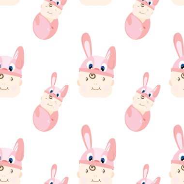 bebek grafik desenli duvar kağıdı