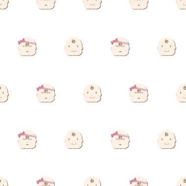 bebek grafik desenli duvar kağıdı