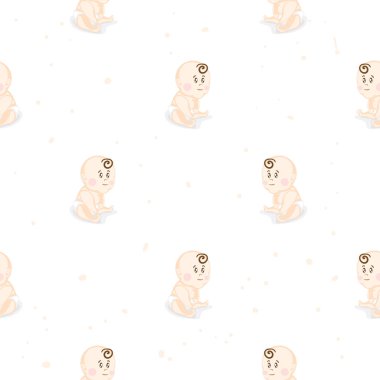 bebek grafik desenli duvar kağıdı