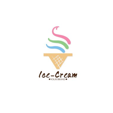 Webicream tatlı ikonu logo marka grafik nesne