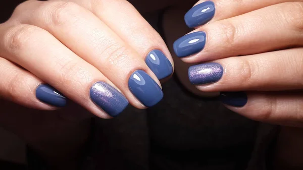 Kobieta Chce Oczywiście Piękny Manicure Zdjęcie Stockowe