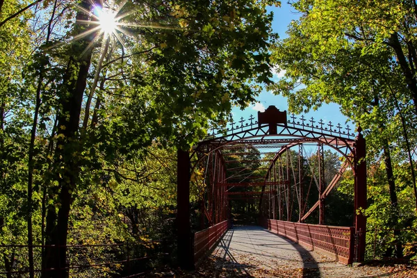 Metal Falls Bridge — Stock Photo, Image