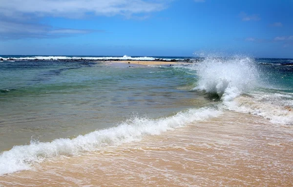 Poipu strand, Kauai, Hawaï, Verenigde Staten — Stockfoto