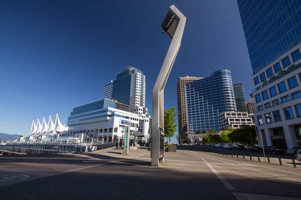 Vancouver Kanada Mai 2020 Leerer Beliebter Touristenhafen Von Vancouver Quarantäne — Stockfoto