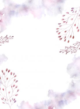 Bahar ve yaz tebrik kartı.