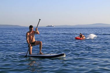 Yaz eğlence elektrik bodyboard ve Sup raket Pano