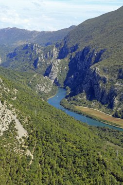 Nehir Cetina akış