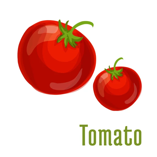 Tomatengroente icoon — Stockvector