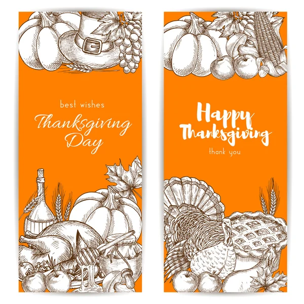 Şükran günü afiş kümesi tebrik