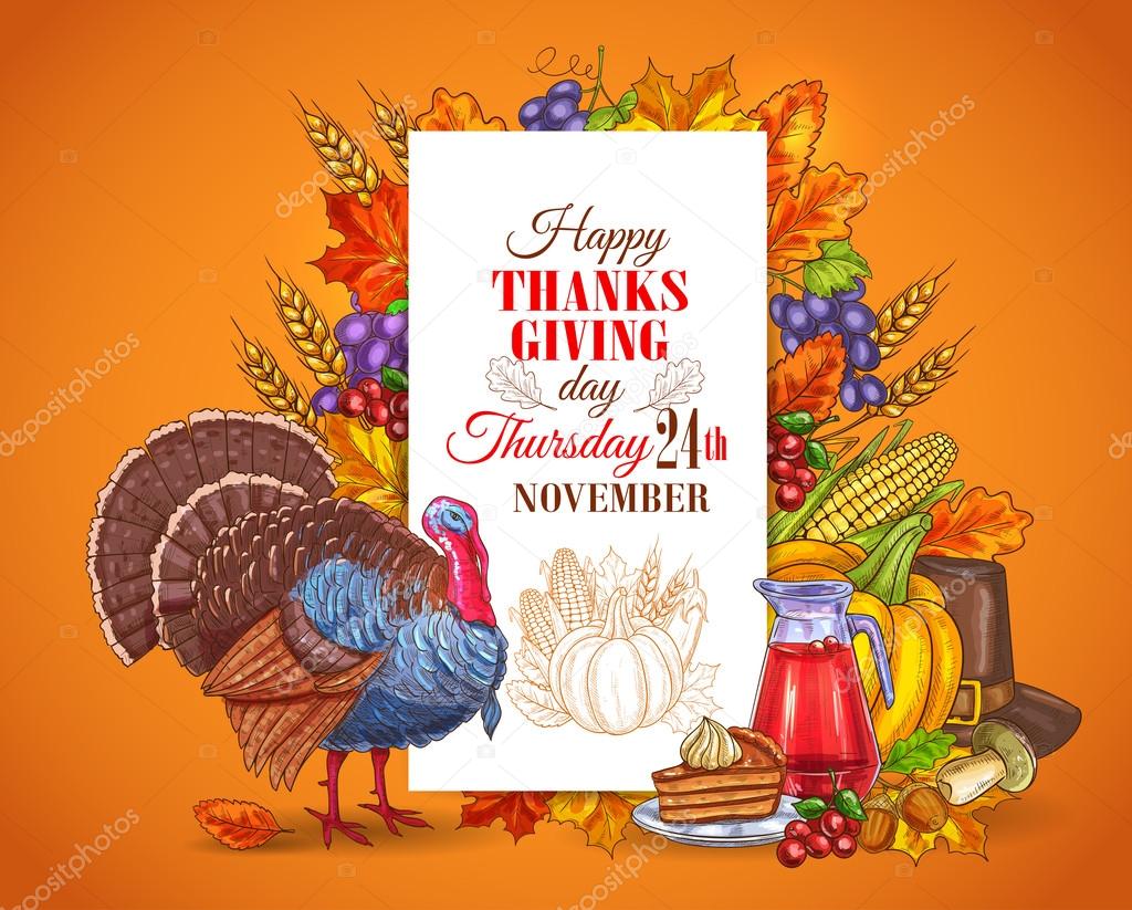 Happy Thanksgiving Day greeting