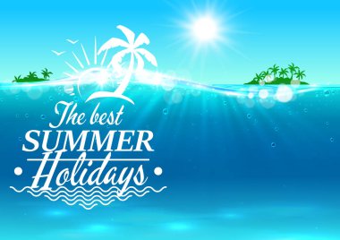 En iyi yaz tatillerini, Cennet plaj, Palmiye Adası