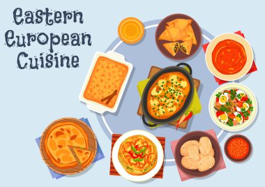 Doğu Avrupa mutfağı yemek simgesi