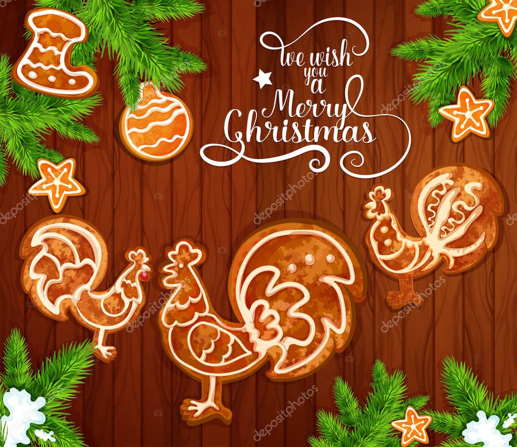 Traditional gingerbread on shiny blur background stock photo 119693257 : shutterstock Christmas gingerbread on wooden background — Stock Vector © Seamartini #131651644