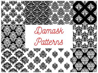 Damask desenler. Süs süsleme