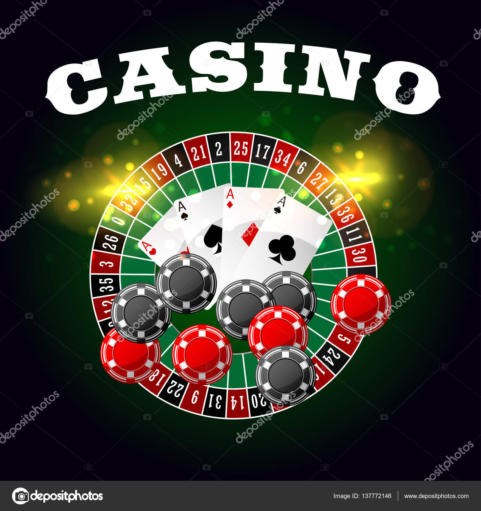 tamaño de una carta de casino