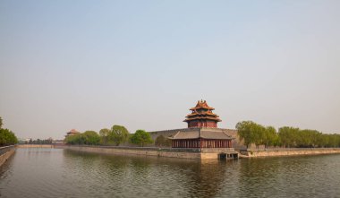 Hendek su Pekin ile çevrili kule