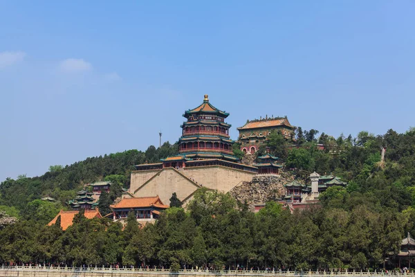 長寿の丘、北京で夏の宮殿の複合体 — ストック写真
