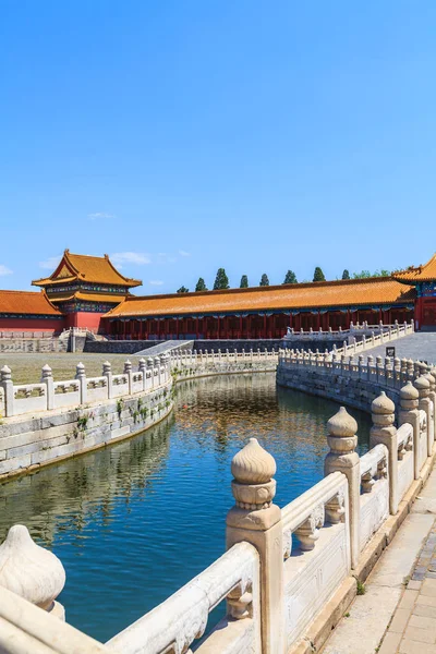 Bridge on Golden River in the Forbidden City — Stock Photo, Image