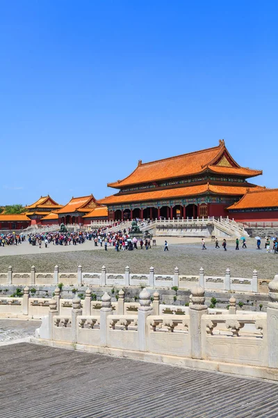 The Gate of Supreme Harmony in Forbidden city — Stock Photo, Image