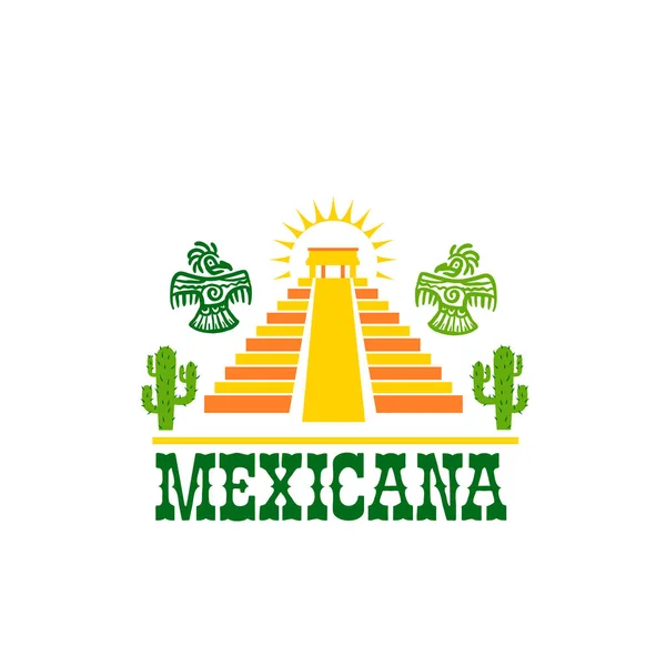 Icono de comida mexicana aislada de restaurante nacional — Vector de stock