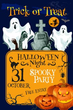 Cadılar Bayramı tatil hüner tedavi korku parti poster