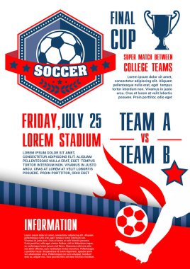 Futbol Spor Yarışması bayrağı futbol maçı