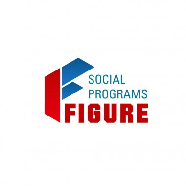 Sosyal prograams için vektör logo