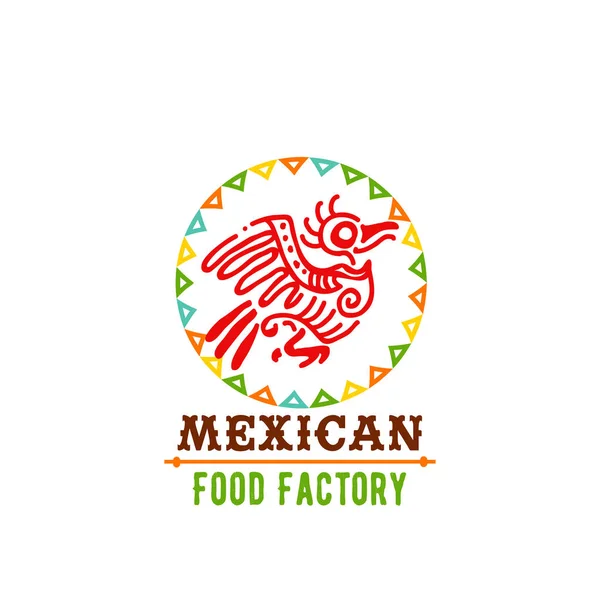 Vector icon for Mexican food cuisine — Stock Vector