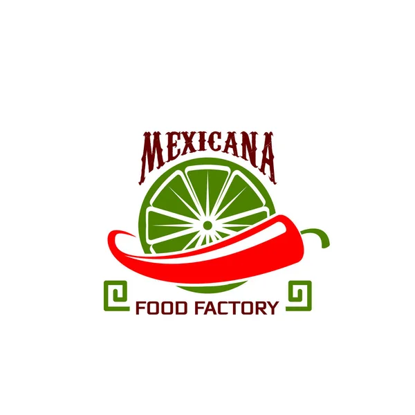 Icône vectorielle pour restaurant mexicain — Image vectorielle