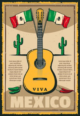 Mexican holiday Cinco de Mayo fiesta sketch poster