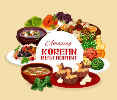 Kore yemeği restoranı. Kore ulusal mutfağı