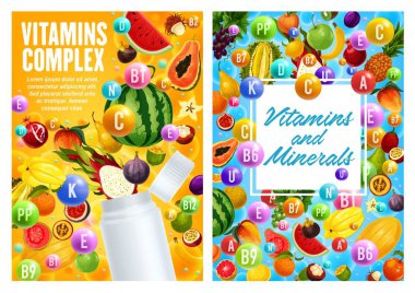 Egzotik meyveler, vitaminler ve mineraller