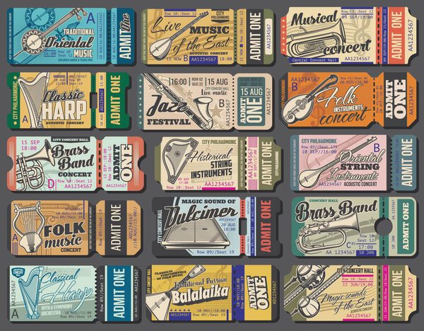 Билеты на концерт народной, классической и оркестровой музыки
