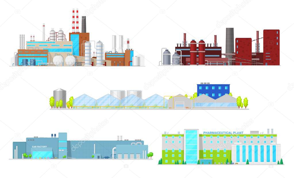 Mining, pharmaceutical and industrial factory