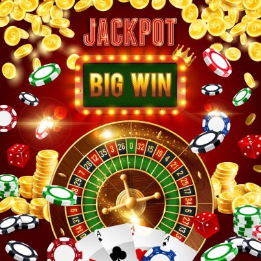 Kumarhane pokeri, çarkıfelek büyük ikramiye